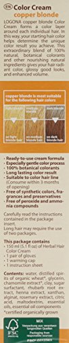 Logona Color Creme kupferblond 150ml - 2