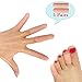 Price comparison product image DYKOOK Soft Gel Toe Sleeves, Toe Protectors,5 Pairs/Pack, Finger Cover,for Corns Remover, Callus Cushion, Bunion Treatment (Small Toe&Finger Covers-Beige)