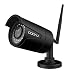 Produktbild COOAU 1080P WLAN Überwachungskamera, Sony 2 MP Objektiv IP Kamera, WiFi Sicherheitskamera Außen Wasserdichte Netzwerkkamera, IR Nachtsicht, Bewegungserkennung, unterstützt Fernalarm, Schwarz