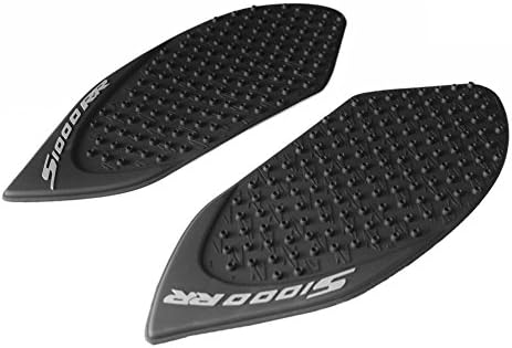 Motorcycle Rubber Tank Traction Side Knee Grip Pad Decals for BMW S1000RR 2010 2011 2012 2013 2014 2015 black color