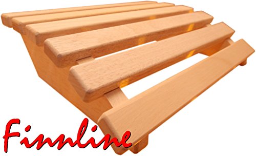 Sauna Kopfstütze "Multi" - gewölbt aus Abachi Weichholz - NEU - TOP ANGEBOT - TOP QUALITÄT - SAUNA ZUBEHÖR Saunakopfstütze