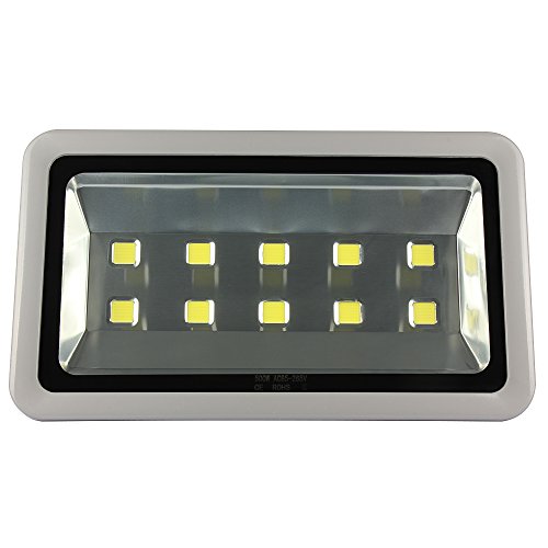 Superhelle LED Flutlicht Fluter 100W 200W 600W Kaltweiß (500W, Kaltweiß)