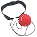 Price comparison product image SODIAL Bouncy Ball Fight Elastic Ball Boxing Equipment with Head Band for Reaction Speed Training Boxing Punch Exercise Fashion red