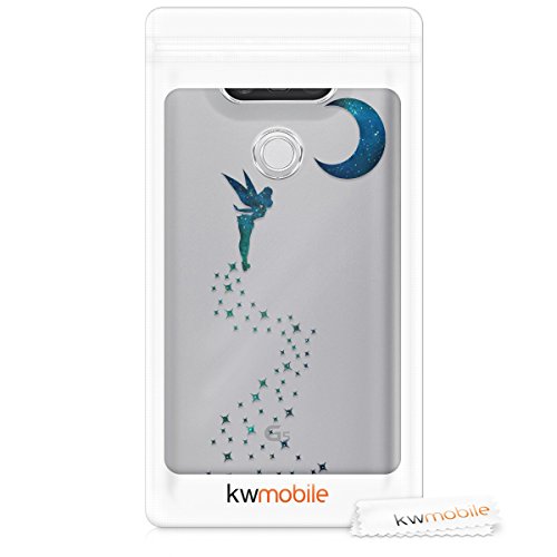 kwmobile Funda para LG G5 G5 SE - Carcasa Protectora de TPU con dise o de Hada en Azul Oscuro petr leo Transparente reviews kwmobile Funda para LG G5 G5 SE - Carcasa Protectora de TPU con dise o de Hada en Azul Oscuro petr leo Transparente