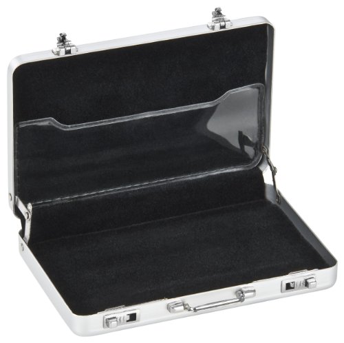 Kronenberg24 Miniatur Aluminiumkoffer als Visitenkarten und USB-Stick Verpackung 2 Stück - 3