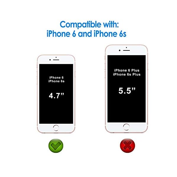 JETech Protector de Pantalla para iPhone 6, iPhone 6s, iPhone 7, iPhone 8, Vidrio Templado, 3 Unidades - Imagen 3