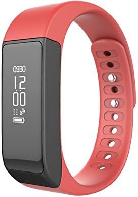 iwown I5Plus I5Plus Smart Fit Watch Activity Step Counter Tracker Pedometer Fitness Bracelet (Red)