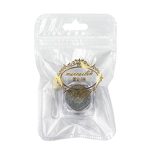 Sindy New 1 G/Box Holographisches Laser Puder Nail Glitter Rainbow Pigment Maniküre chrom Pigmenten - 4