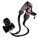 El sistema de neopreno acolchado distribulle el peso de la cámara sobre tu cuello y hombros haciendola perfecta para: Canon, nikon, Sony, Olympus, Fujifilm, Panasonic, Samsung, Pentax y otras.