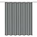 Produktbild Htovila Duschvorhang Wasserdicht Anti-Schimmel mit 12 Duschvorhangringe aus Polyester, 180 x 180 cm in versch. Muster (Grau)
