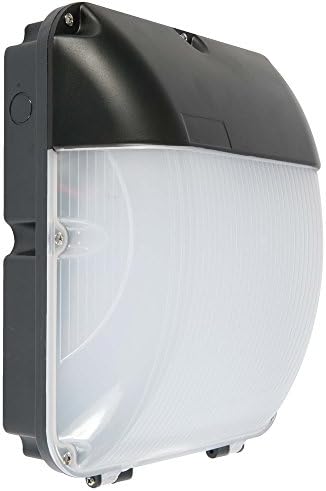 Siena LED 30W Wall Pack Black IK10 4000k 2000 Lumen IP65 - 30,000 Hours