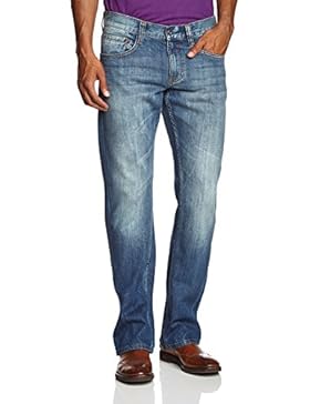 MUSTANG Herren Boot-Cut Jeans Oregon