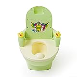 Fascol Kindertoilette mit hoher Rückenlehne und Haltgriff Töpfchen Babytopf - 2