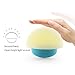 Produktbild LED Nachtlicht, Lunsz LED Kinder Pilz Berührungssensor dimmare Atmosphären Lampe, Mini Stimmung Lampe, Yoga Lampe, Mushroom Lampe, Bettlampe Tumbler mit 3 Heiligkeitstufen, Warmweiß/ Farbwechsel mit Touch Schalter für Babys Zimmer, Schlafzimmer, Wohnräume, Camping, Picknich Indoor/Outdoor