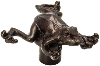 Carpe Diem Hardware 918-12 Feng Shui Frog Knob, Bronze