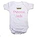 Personalised Princess & Crown Girls Baby Grow/Vest Baby Shower Gift Add Any Name