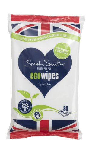 Sarah Smith Large Multi Purpose Eco Wipes Pack of 40 Wipes
