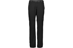 CMP Pantaloni Zip off Elasticizzati da Donna Comfort Fit