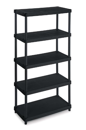 XL Kunststoffregal / Schwerlastregal - 250 kg Gesamtbelastung und Extra Breite 100 cm! TOP Qualität!