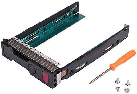 3.5" LFF SAS SATA HDD Tray Caddy Replacement for HP ProLiant MicroServer 651314-001 651320-001 Gen8 G8 Gen9 G9 Hard Drive Tray DL380P DL360P DL160 with 4 Screws and Repair Screw Driver by Ouway