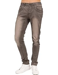trueprodigy Casual Hombre marca Jeans Pantalon elastica ropa retro vintage rock vestir moda deportivo vaquero slim fit designer cool urban fashion tejanos denim color gris 6263104-0403