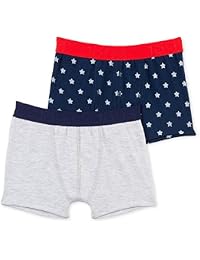 Lot De 10 Boxers Garçon Camouflage - 95% Coton, 5% Élasthanne - Tailles 2 à 15 Ans - Confort Et Style