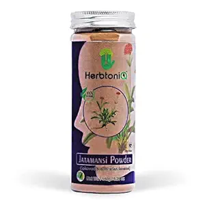 HerbtoniQ 100% Organic Natural Jatamansi Powder | Spikenard | Nardostachys Jatamansi For Hair-fall Scalp Regimen Hair Pack 150 Grams