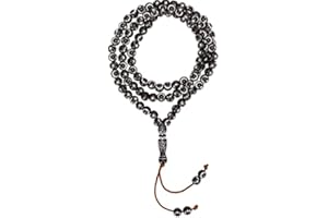 Pssopp Perline di Preghiera Islamiche, Rosario Musulmano 99 Grani di Resina per Doratura Articolo Religioso