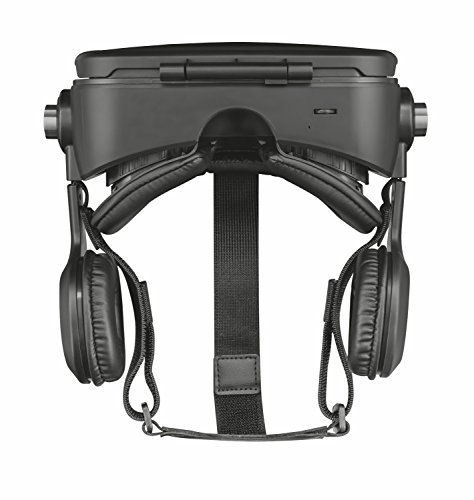 Trust Urban Exora Visore VR universali con Cuffie Integrate, per Smartphone, Nero