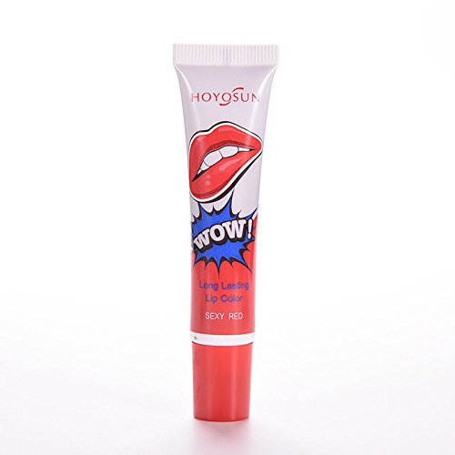 Velishy(TM) 1x Tattoo Magic Color Peel Off Tint Long Lasting Lip Gloss