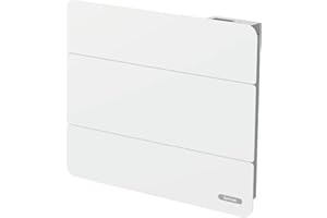 KELI FRANCE Radiateur à Inertie Sèche Éco-Confort - Faible Consommation, Thermostat Digital Réglable, Design Moderne & Chauffage Performant (1000 W)