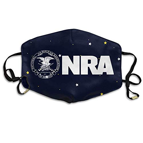 Preisvergleich Produktbild Vbnbvn Unisex Mundmaske,Wiederverwendbar Anti Staub Schutzhülle,National Rifle Association NRA Reusable Anti Dust Face Mouth Cover Mask,Warm Windproof Mask
