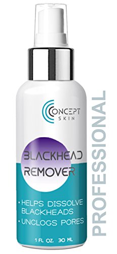 Blackhead Remover- Powerful Salicylic Acid Peel for Face – Blackhead Removal Dissolving Gel & Acne Spot Treatment for Teens, Men & Women – Made in USA by Concept Skin