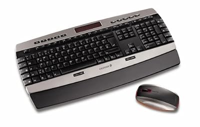 Cherry CyMotion Master Solar Ensemble clavier solaire et souris optique sans fil version française (AZERTY)