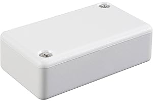 HAMMOND MANUFACTURING Hammond Electronics 1551GBK Euro-Gehaeuse 50 x 35 x 20 ABS Schwarz, 5 Stück