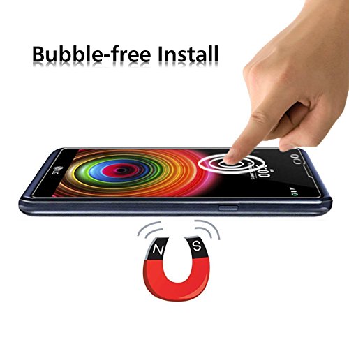  2 Pack  LG X Power Protector de Pantalla  iVoler  0 3mm Dureza 9H  Protector de Pantalla de Vidrio Templado Cristal Protector para LG X Power -Dureza de Grado 9H  Espesor 0 30 mm  2 5D Round Edge- Ultra-trasparente   Anti-golpe   Ajuste Perfecto   No hay Burbujas - Garant  a Incondicional de 18 Meses