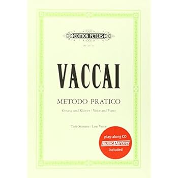 Metodo pratico di Canto Italiano: für Gesang und Klavier - Ausgabe für tiefe Stimme