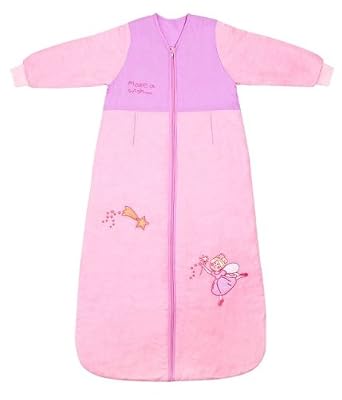 Slumbersac Gigoteuse bébé d'hiver Slumbersac Manches Longues 3,5 Tog - Fée Rose - 12-36 mois/110 cm