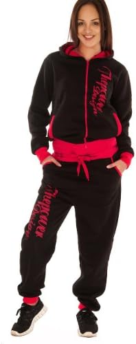 Balingi Tracksuit BA10330, Größe:S;Farbe:Schwarz/Rot