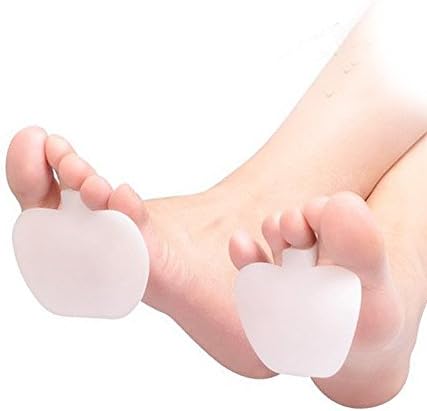 2 x Silicone Soft Gel Toe Spreader With Padding for Balls & Joint Richter Toe Separator for Hammer Toe Crows Foot Toe Therapy, Pain Relief, Relaxation, For Men or Women & Children's 590