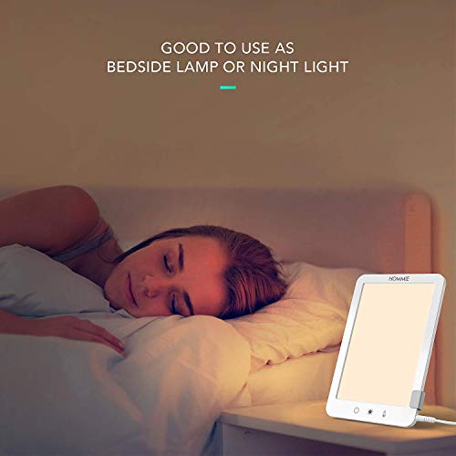 Lampe de luminothérapie 10000Lux 3 Modes d'Eclairage Hommie, SAD Lampe Lumière du Jour Compacte et Bouton tactile-Efficacité thérapeutique prouvée contre les Troubles de Dépression Saisonnière (TAS) Lampe de luminothérapie 10000Lux 3 Modes d'Eclairage Hommie, SAD Lampe Lumière du Jour Compacte et Bouton tactile-Efficacité thérapeutique prouvée contre les Troubles de Dépression Saisonnière (TAS)