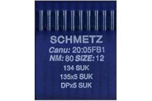 Schmetz 10 aghi 134 R spessore 80 SUK