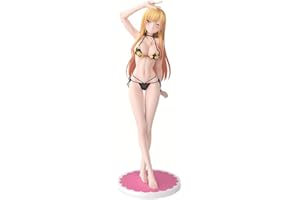 Noowye Kitagawa Marin Action Figur Anime Statue Kitagawa Marin Badeanzüg Figure Stehend Pose Modell PVC Skulptur Desktop Ornamente 23CM