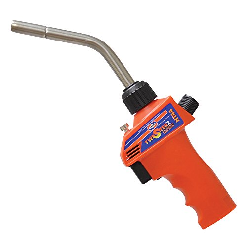 UniweldTwister 2 Self Igniting Hand Torch, Model HT44, Blowtorch, Propane-torches, 2500 Maximum Temperature, 14.4 Ounces