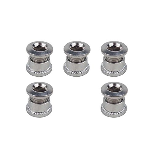 Preisvergleich Produktbild coconut 5Pcs Zubehr Fahrrad-Ketten-Radschraube Einzel Kurbeln Kettenblattschrauben