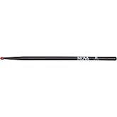 Vic firth Baget(&Ccedil;ift) Nova 5A Nylon Tıp Red Coloured, Black
