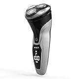NPET ES8109 Elektrorasierer Herren Trimmer Bart Wasserdicht...