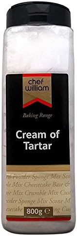 Chef William Cream of Tartar - 2 x 800gm