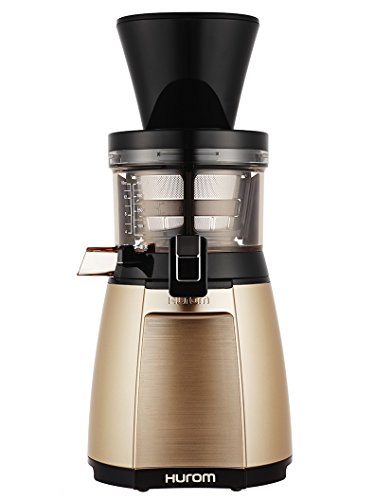 Hurom HT-IBE14 Slow Juicer HT Serie, 2 nd Generation gold, 43 Upm, Modell 2017 Smoothiemaker, 150 W