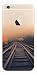 Produktbild MPPK-Hamburg ® Apple iPhone ® 6 Plus / 6s Plus 5,5 Zoll Schutz Hülle - Case in wunderschönem Design – Stabiles / transparentes PC - Eisenbahnschienen